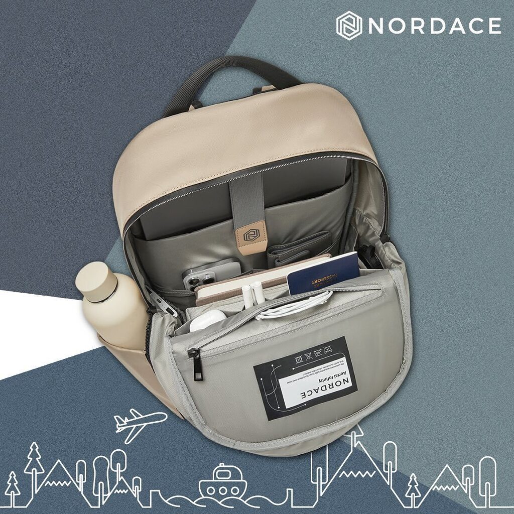 Whether you're exploring new horizons or simply running errands, #NordaceAerialInfinityBackpack offers infinite options to fit your every need. #nordace