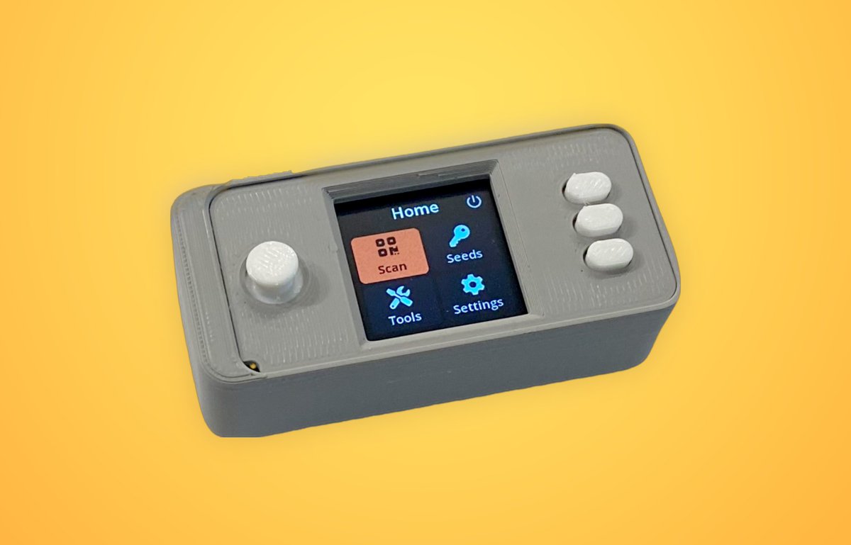 SeedSigner's tweet photo. If you don't want to trust a hardware wallet company to keep your details private, not to spy on you with proprietary software, if you don't agree with their technical decisions, or if you don't feel like they reflect your values, there are other really good options out there. https://t.co/DxUa2P4uEj