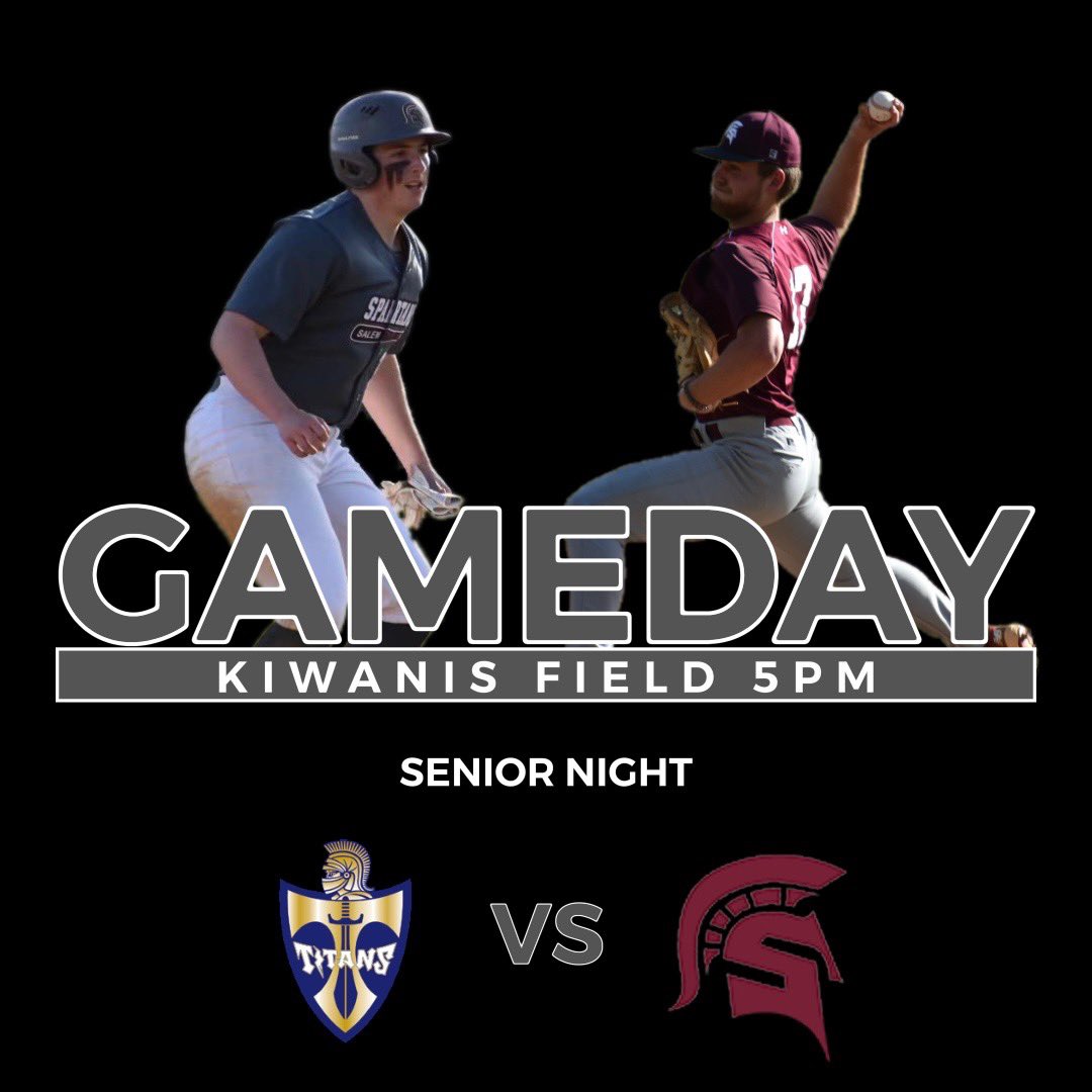 Spartans Senior Night vs Hidden Valley at 5pm! Come out and support your seniors!