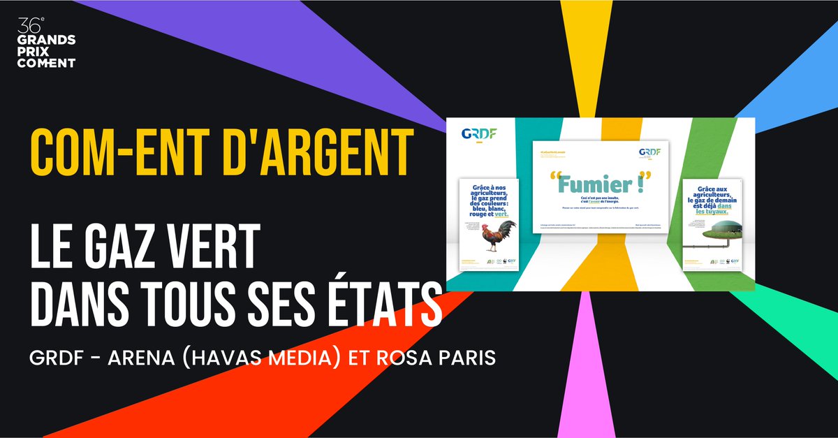 ArenaMediaFr's tweet photo. đȘUn beau gain en Argent pour âLe gaz vert dans tous ses Ă©tatsâ au #GPCOMENT dans la catĂ©gorie Prix du dispositif de communication externe. Un grand bravo aux Ă©quipes @GRDF @ROSAPARISagency cc @kduraffourd1 @lyndalam2317 @EricDesprez3 @ArmelleDillar @flodestang MONCORGE Nathalie https://t.co/rSkEG1t44T