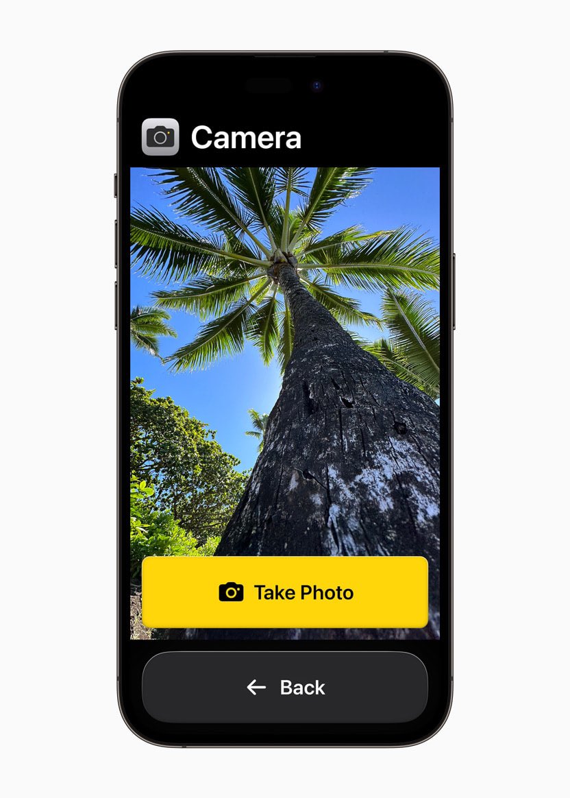 rsgnl's tweet photo. Apple today previewed a new Assistive Access accessibility feature coming to the iPhone with iOS 17 https://t.co/ho1WSEMrzb
