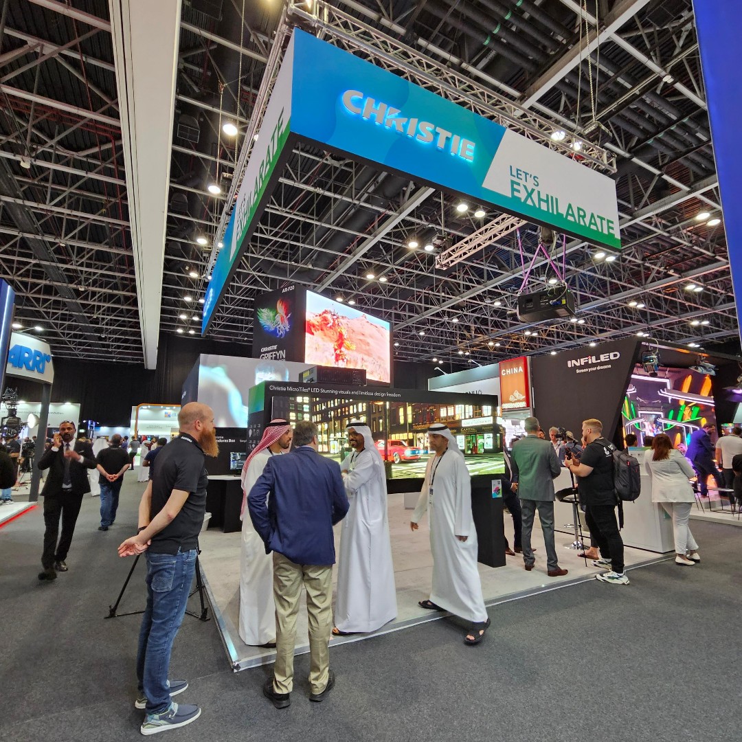 ChristieDigital's tweet image. We’re at the Dubai World Trade Centre for #IntegrateME! 👋 It’s Day 1, and we’re excited to connect with everyone attending about our solutions. Find us in the Trade Centre Arena at booth AR-F20. Learn more: christiedigital.com/tradeshows-and… 

#projection #proavsolutions #avtech