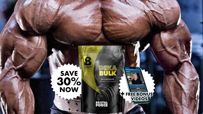 #BrutalForce. DEKABULK DECA-DURABOLIN ALTERNATIVE. Supercharged strength and skin-splitting pumps. For next-level workouts and guaranteed pumps look no further than DEKABULK. #workoutmotivation Òrder now by clicking here👉mnqhs02jd.com/N2W6N/7XDN2/ #BodybuildingSupplements