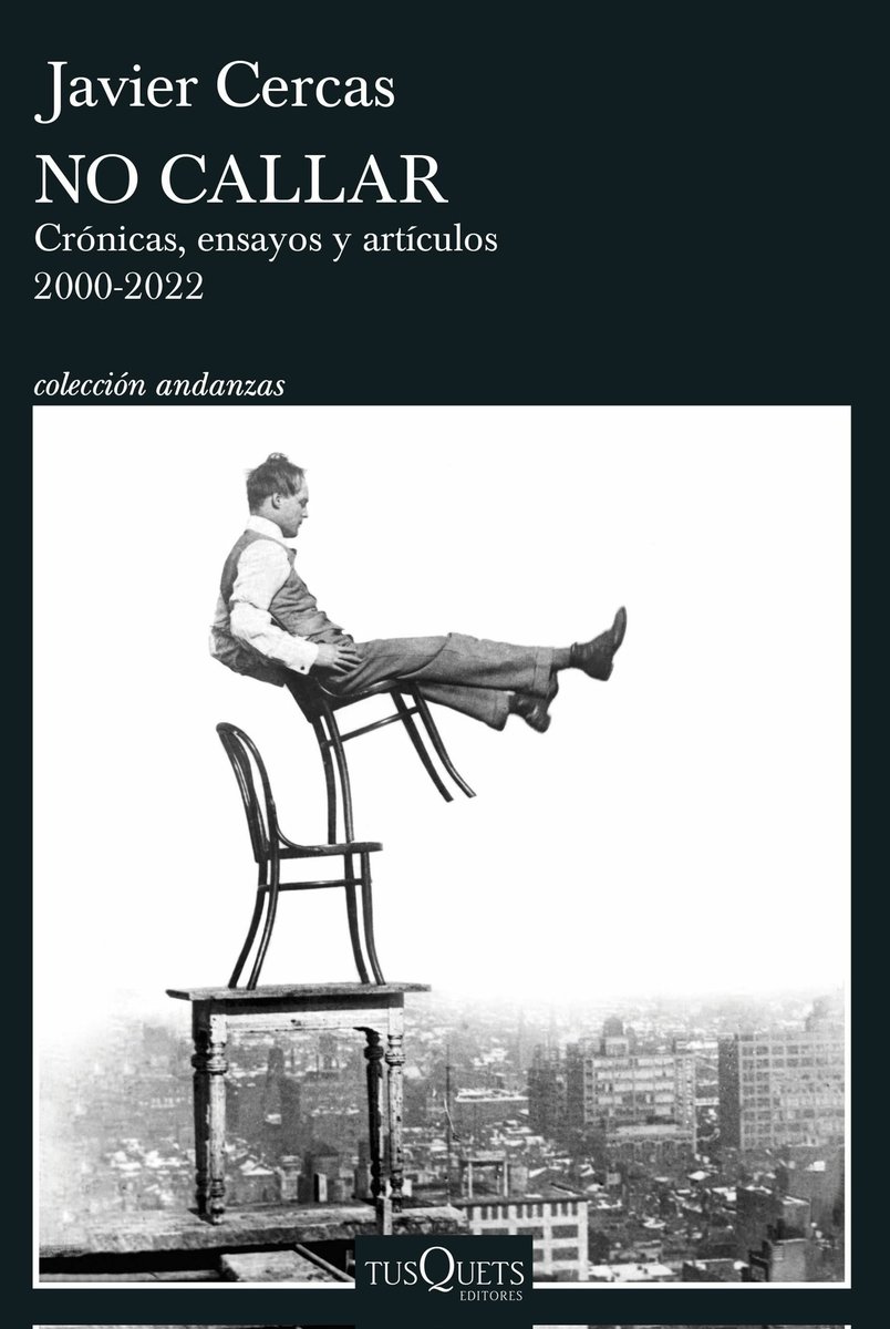 jjcho_BA's tweet photo. Hoy martes visita @FLBadajoz nuestro paisano Javier Cercas con su último libro #NoCallar @TusquetsEditor 

#42FLB 
#100AñosLeyendoJuntos
#GraciasPorLeer https://t.co/0rrkYcDiqM