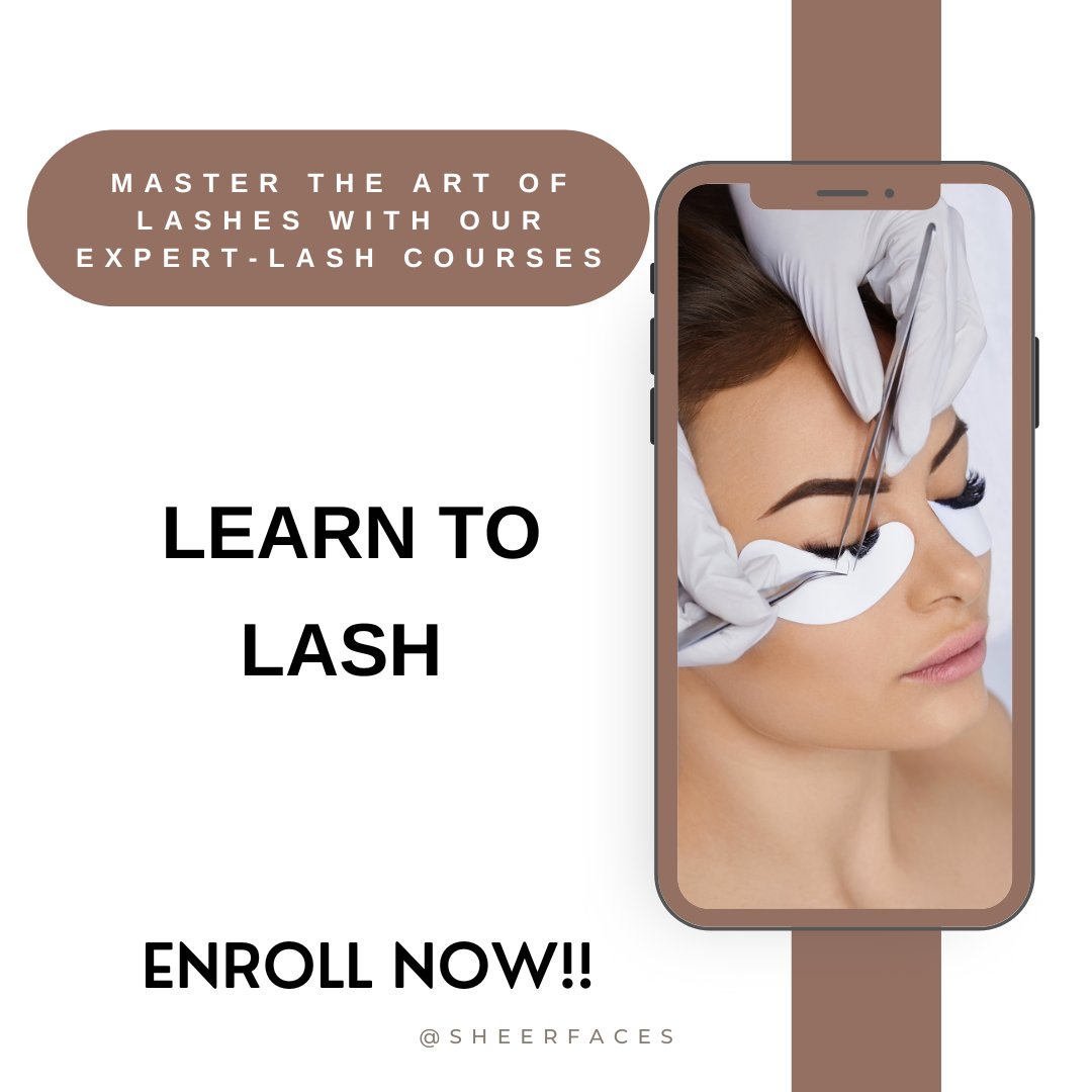 sheerfacesRUS's tweet image. Ready to take your lash game to the next level? Our expert lash courses will equip you with the skills and confidence to create stunning lash looks. Don't wait, apply now and let's make your lash dreams a reality! 💫✨ #lashartist #lashcourse #applynow #mastert...