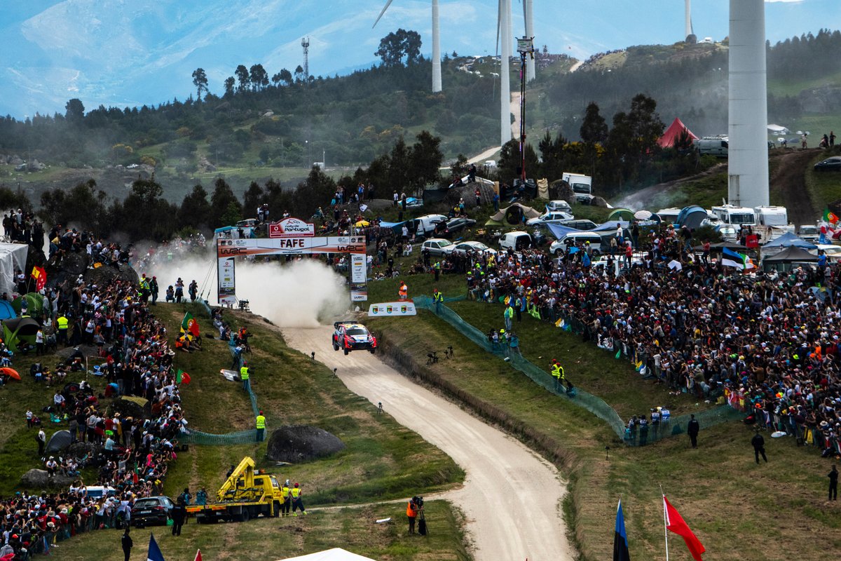 OfficialWRC's tweet photo. The magic of Fafe 🇵🇹🤩 https://t.co/7Kz6uN4xPV