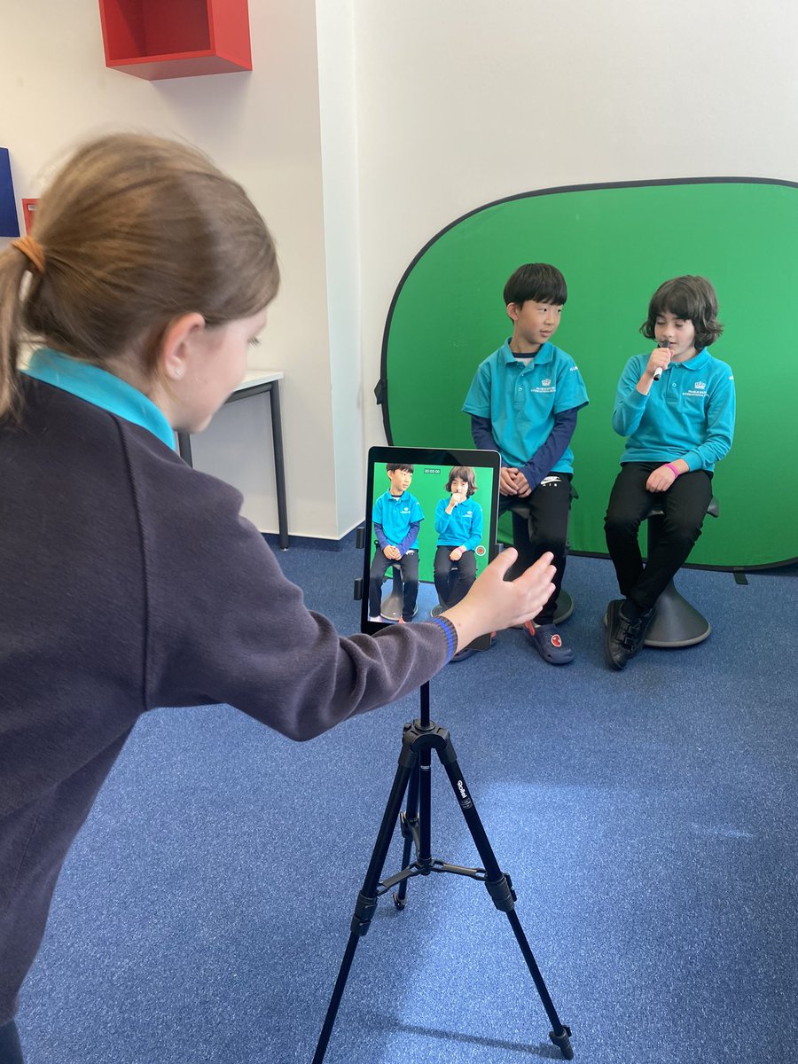 MsWardPBIS's tweet image. Our camera crew and journalists are ready to report their news on volcanic eruptions 🌋 Having researched and learnt about volcanoes all over the world, Year 3 are now answering their #inquiry question in the format of a news report #inquirybased #inquirylearning #edutwitter