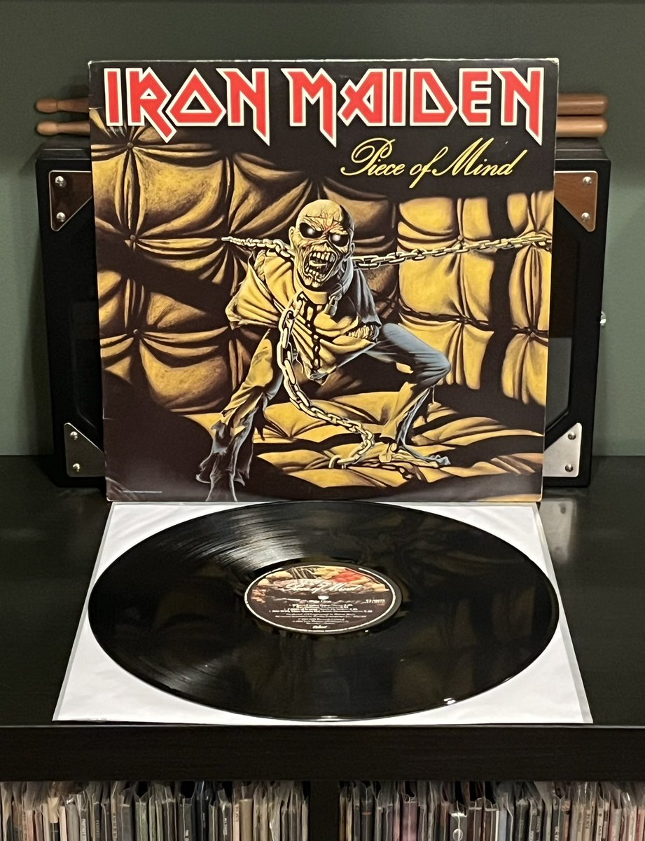 40 years ago today Iron Maiden released their 4th studio album “Piece Of Mind”
#IronMaiden #PieceOfMind