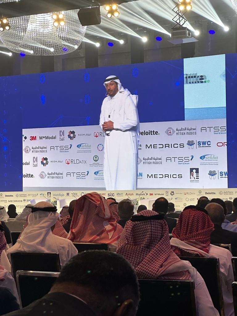 medricscorp's tweet photo. MEDRICS Corp is excited to be attending the Digital Health Conference by @KFSHRC_Research . 

#digitalhealth #hospital #medrics #KFSHRC #healthcare #DHCon23 #Al #DHConference https://t.co/zIsmeMK9cM