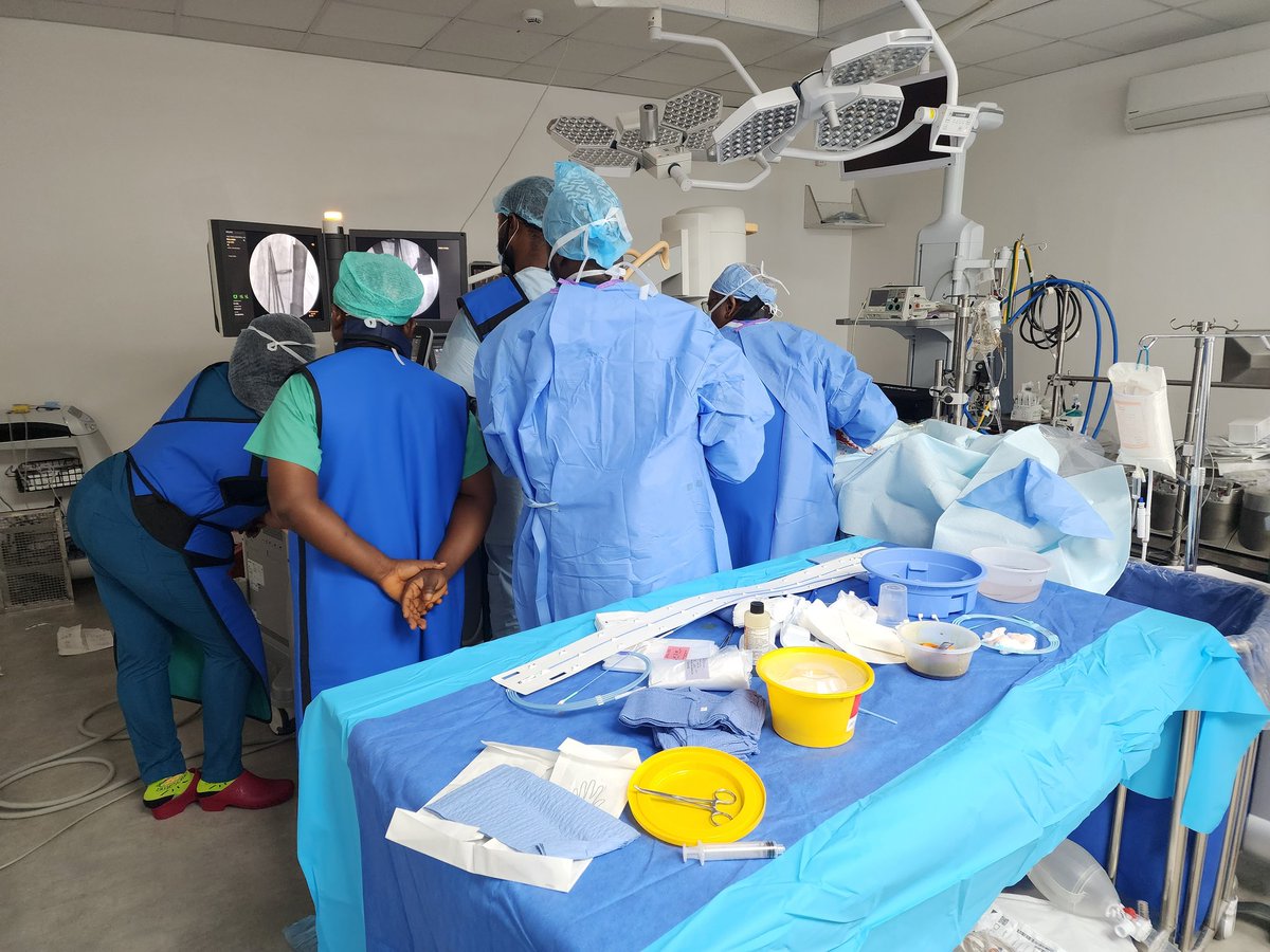 Toye Olutola M.D. (@olutolatoye) on Twitter photo Day 2. History was made in Nigeria. First patient cannulated on VA ECMO in Nigeria. #VOOMfoundationcardiacsurgery
<a href="/VOOMFdn/">VOOM Foundation</a> Day 2. History was made in Nigeria. First patient cannulated on VA ECMO in Nigeria. #VOOMfoundationcardiacsurgery
<a href="/VOOMFdn/">VOOM Foundation</a>