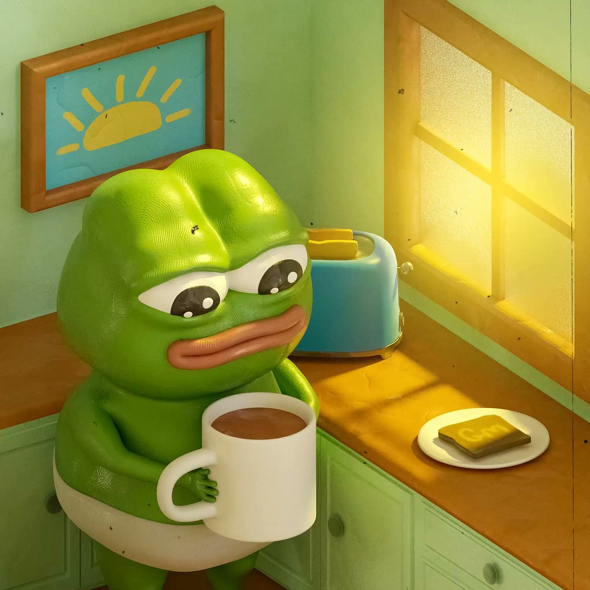 GM everyone, it costs $0 to say it back ❤️