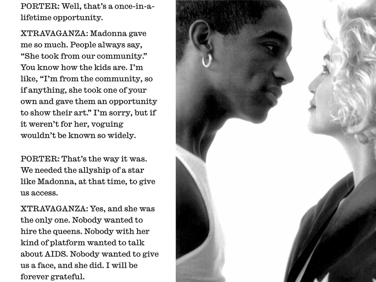 nonniequeen5's tweet image. Love this from Jose xtravaganza on Madonna's vogue!!!