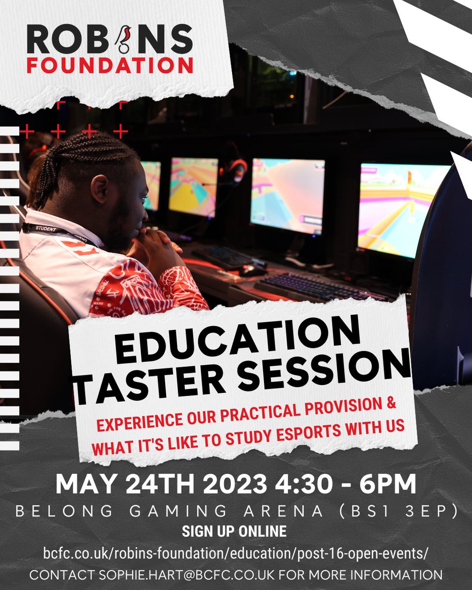 FuturesQeh's tweet photo. Learn more about studying with @BristolCity - two taster sessions 24.05 and 31.05, more info at https://t.co/WwaUw6sVKY https://t.co/ZT6qiTZedV