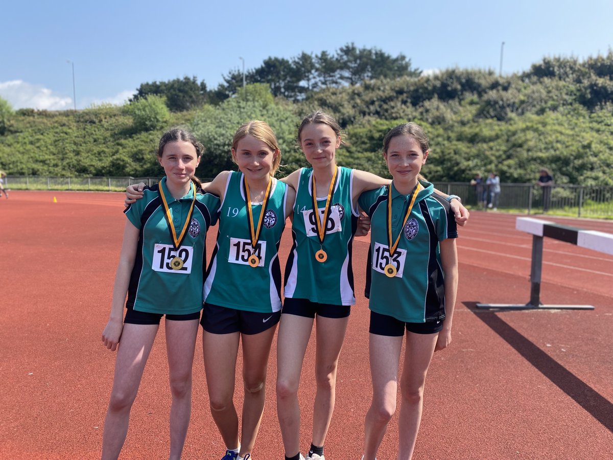 Cornish Champions! Congratulations to our athletes who ran, threw and jumped their way to success in this weekend’s Cornwall County Athletics Championships, with personal bests and medals galore and girls achieving the title of county champions in a range of disciplines.