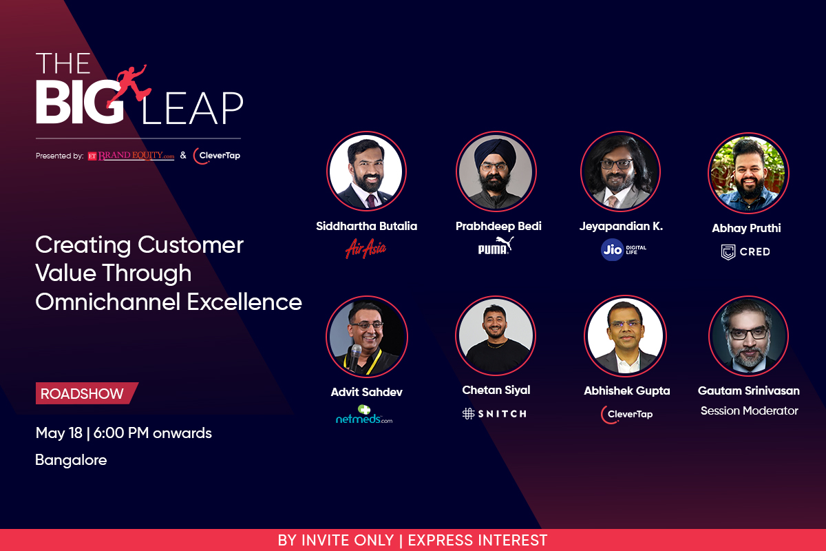 Get ready, Bangalore! #TheBigLeap Bangalore Roadshow is happening in 2 Days!
Join the industry experts and find out how they  retain customers, increase the customer lifetime value, and drive growth for the business through omnichannel excellence.
🗓️ Thursday, May 18
📍 Bangalore