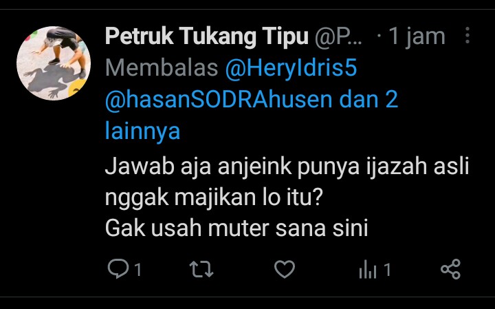 Hery Idris tweet media