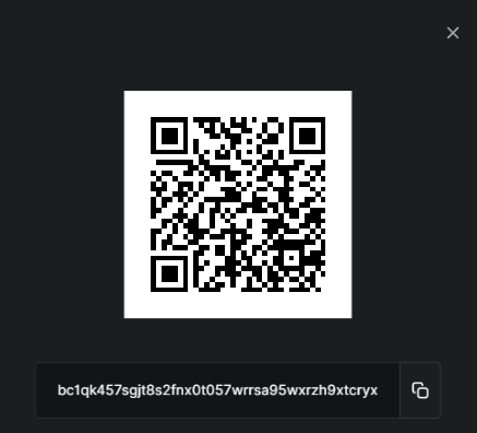 joyfb's tweet photo. Addy BTC. https://t.co/u0J2lYW5Dt