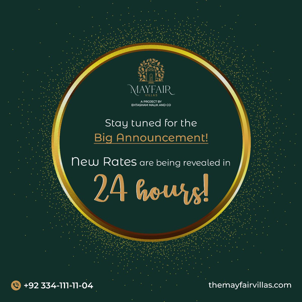 Mayfairvilla's tweet photo. Our new rates are launching soon and we can't wait for you to see them.
We've been working hard to make sure that our prices are affordable and fair for everyone.

#housing #villas #1bed #2bed #3bed #khanpurlake #khanpur #twincities #islamabad #mayfair #luxury #home #realestate https://t.co/o2cahtKd5r