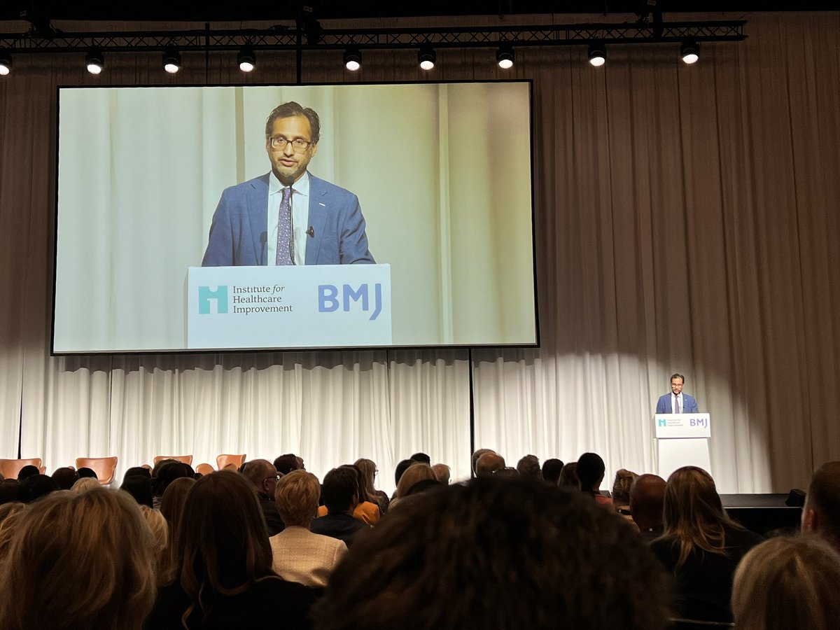 “More health care does not mean more health”. “We celebrate innovations that only reach a few“ “think big, start small” some wise words  @KedarMate @TheIHI 
@QualityForum  #Quality2023