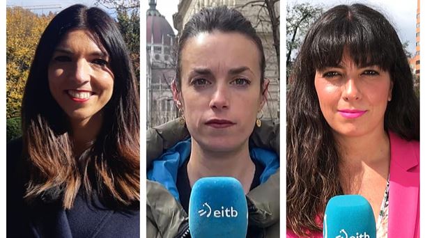 euskadi_irratia's tweet photo. 🔊 #Baipasa | Arantxi Padilla Ciudad Juarezetik sartu da, eta migratzaileen errealitate gordinaz hitz egin du Kazetarien Tertulia-n, Amaia Uriberekin eta Ane Irazabalekin batera.

👂🏼Entzun hemen👉🏼https://t.co/4VN7HCBHC4 https://t.co/Rub7oIZjh8