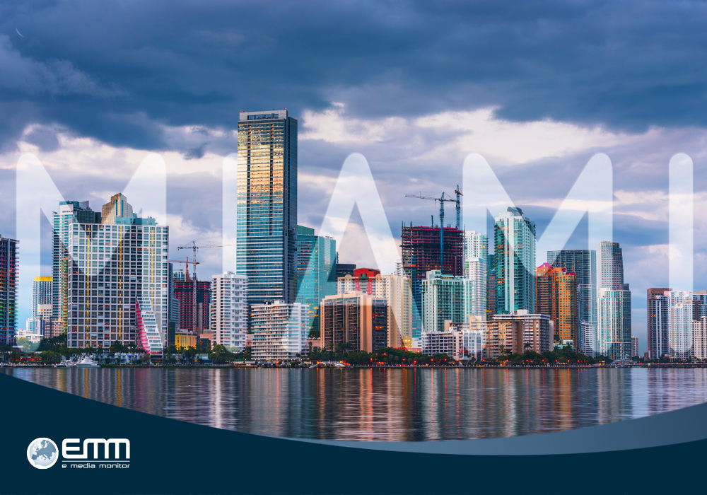 EmediaMonitor's tweet image. The #AMECsummit 2023 in Miami has started! We are delighted to be showing the latest version of our #broadcastmonitoring and #insights platform 📺📻

It is powered by our in-house developed #AI Speech Engines capturing over 3,400 TV and radio channels from 80 countries, 24/7 ⚡️