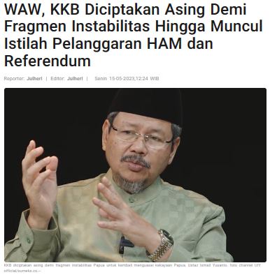 daizherradura18's tweet photo. Ini blm terbukti sih. Yg sudah terbukti itu, bahwa isu Papua sudah dijadikan bahan   oleh negara2 asing untuk serang pemerintah Indonesia. Ini yang harus bener2   diwaspadai ya @Kemlu_RI @Menlu_RI 

https://t.co/xeFuSQQIBh https://t.co/wU49GOYOio