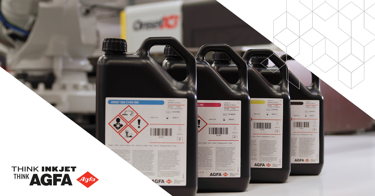 Agfa_Inkjet's tweet photo. We're introducing new #inkjetinks: *Onset 560: unparalleled #colorgamut and double-digit #inksavings *Avinci 110: vibrant colors, eco-friendly #textile inks. Visit us at #FESPA Munich next week.
https://t.co/8iNwG9lck4
#largeformatprinting #thininklayer #corrugated #oekotex https://t.co/R8BX437Tmn