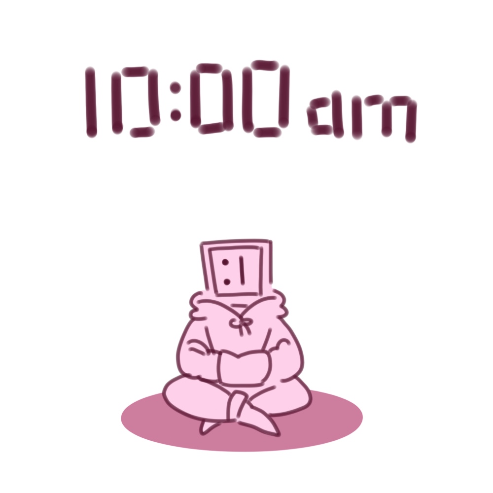 noone warned me that getting up early means i'll be bored by late morning >:(