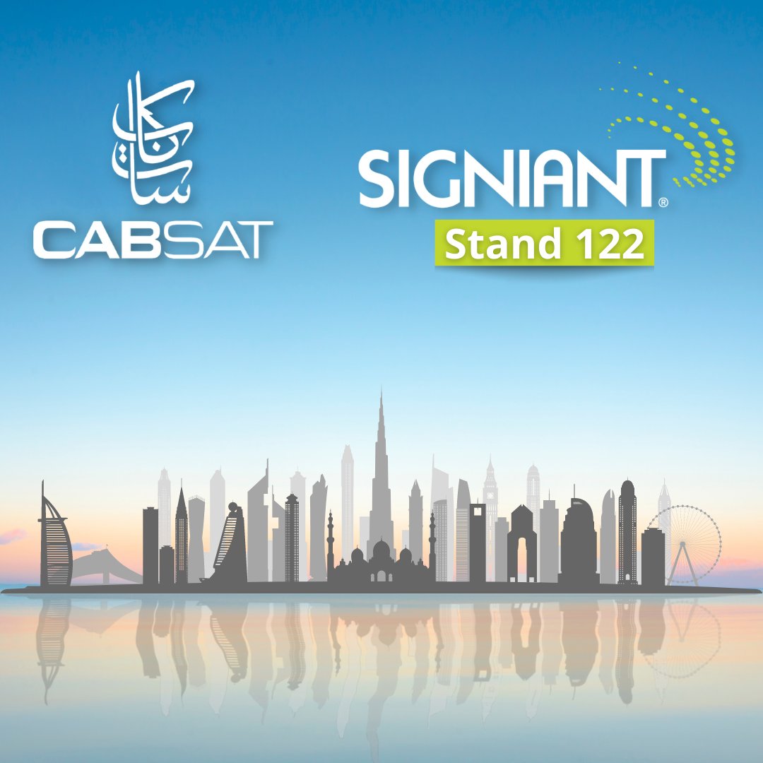Signiant's tweet image. The Signiant team is headed to Dubai for @CABSATofficial!

Stop by Stand 122 in Shk Saeed Hall 1 to meet up with the team and learn about some exciting new things happening at Signiant!

#CABSAT2023 #ContentExchange #CloudTechnology