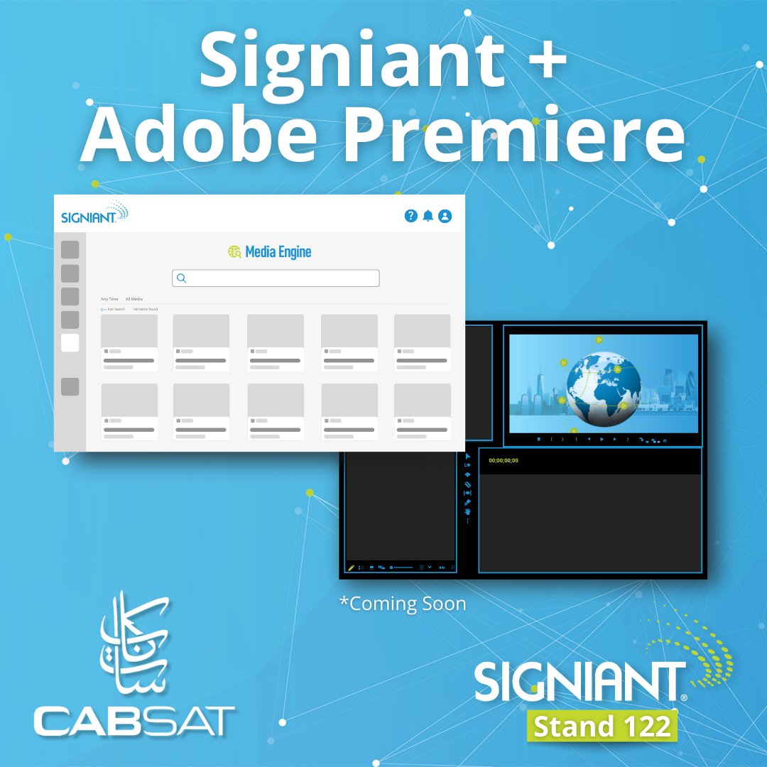 Signiant's tweet image. The Signiant team is headed to Dubai for @CABSATofficial!

Stop by Stand 122 in Shk Saeed Hall 1 to meet up with the team and learn about some exciting new things happening at Signiant!

#CABSAT2023 #ContentExchange #CloudTechnology