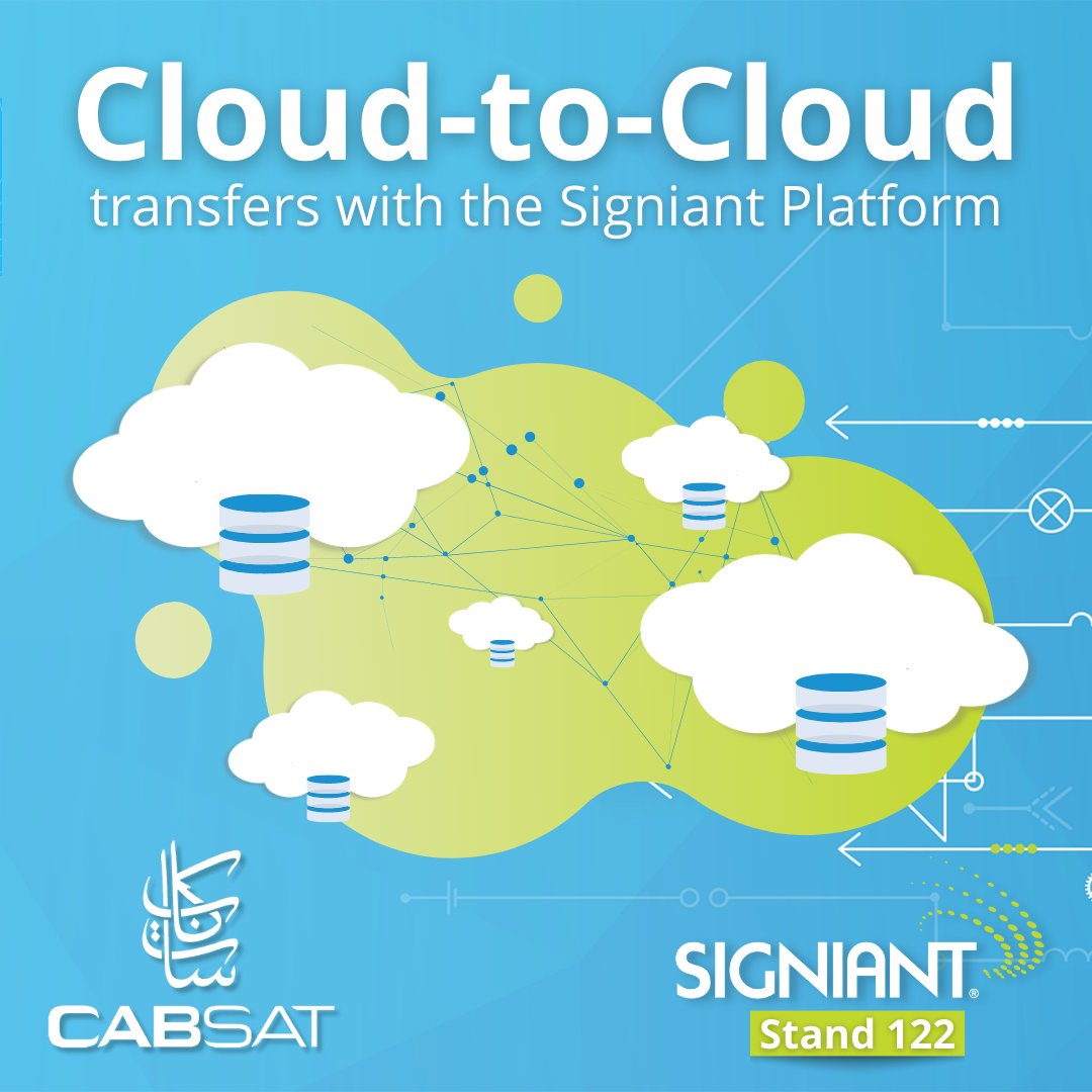 Signiant's tweet image. The Signiant team is headed to Dubai for @CABSATofficial!

Stop by Stand 122 in Shk Saeed Hall 1 to meet up with the team and learn about some exciting new things happening at Signiant!

#CABSAT2023 #ContentExchange #CloudTechnology