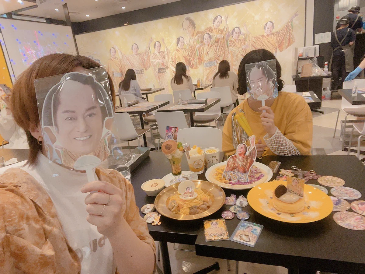 マツケンサンバカフェに行ってみたら…インフルエンザの時の夢みたいだったw