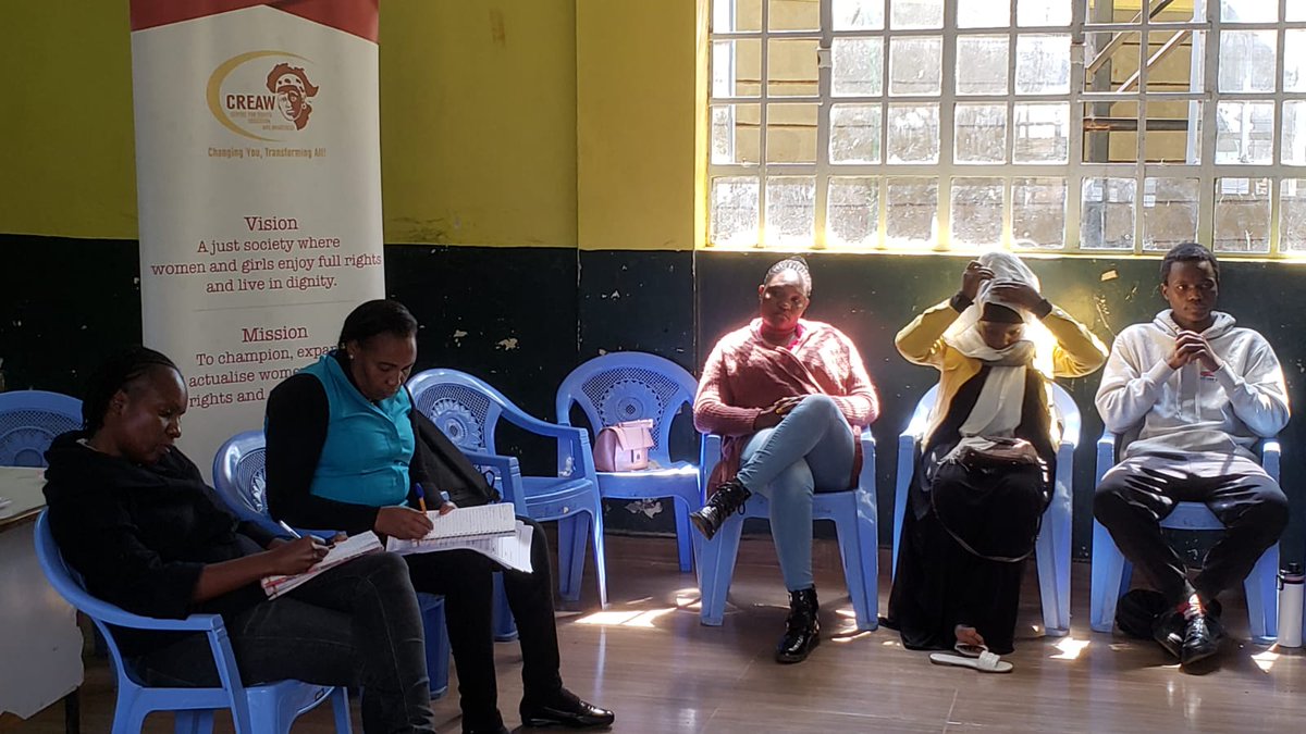 CREAWKenya's tweet photo. The #SHESOARS project is a 7-year program aimed at delivering inclusive, holistic, adolescent sexual reproductive health and rights, life skills and financial literacy programming for out of school adolescent girls and boys between 10-19 years old. #shesoars https://t.co/yE9wgq8WpT