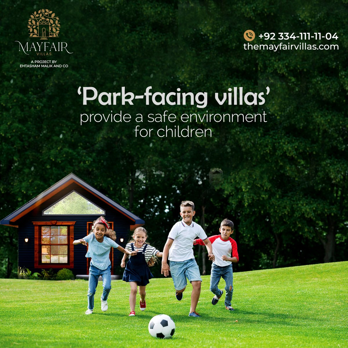 Mayfairvilla's tweet photo. At Mayfair Villas, we understand the importance of a peaceful and refreshing environment, and that's why our Park Facing Villas are designed to provide you with a seamless blend of luxury and nature.

#housing #villas #1bed #2bed #3bed #khanpurlake #khanpur #twincities #islamabad https://t.co/j8eDfbtH5R