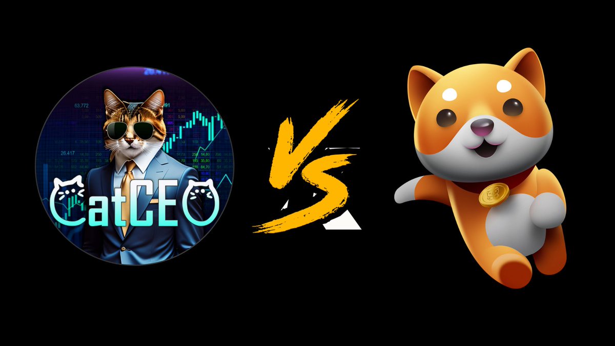 bitcoinlfgo's tweet image. Big Battle

@CatCEOtoken vs #BABYDOGE

WHAT'S YOUR FAVOURITE COIN 🫡

Like for #BabyDogeCoin 
RT for catceo