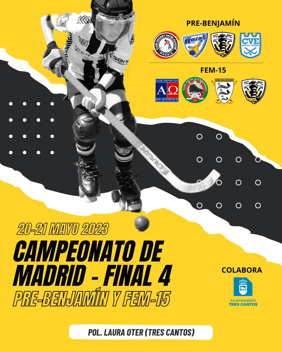 Federación Madrileña Patinaje on Twitter "HOCKEY PATINES CAMPEONATO DE