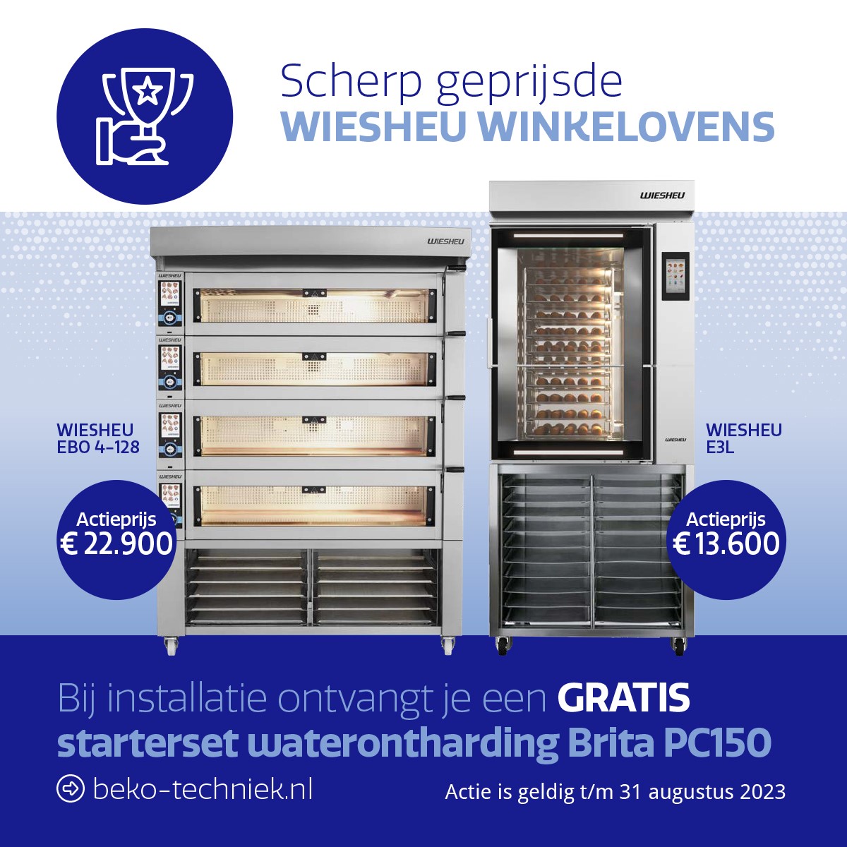 Warm uit de oven op ieder moment van de dag om jouw klanten te verleiden. Innovatieve winkelovens voor de beste bakkwaliteit, met ultramoderne techniek passend in elke ruimte, hoe klein dan ook. WIESHEU versterkt impulsaankopen en verhoogt jouw omzet. ow.ly/iyCF50O7y2G