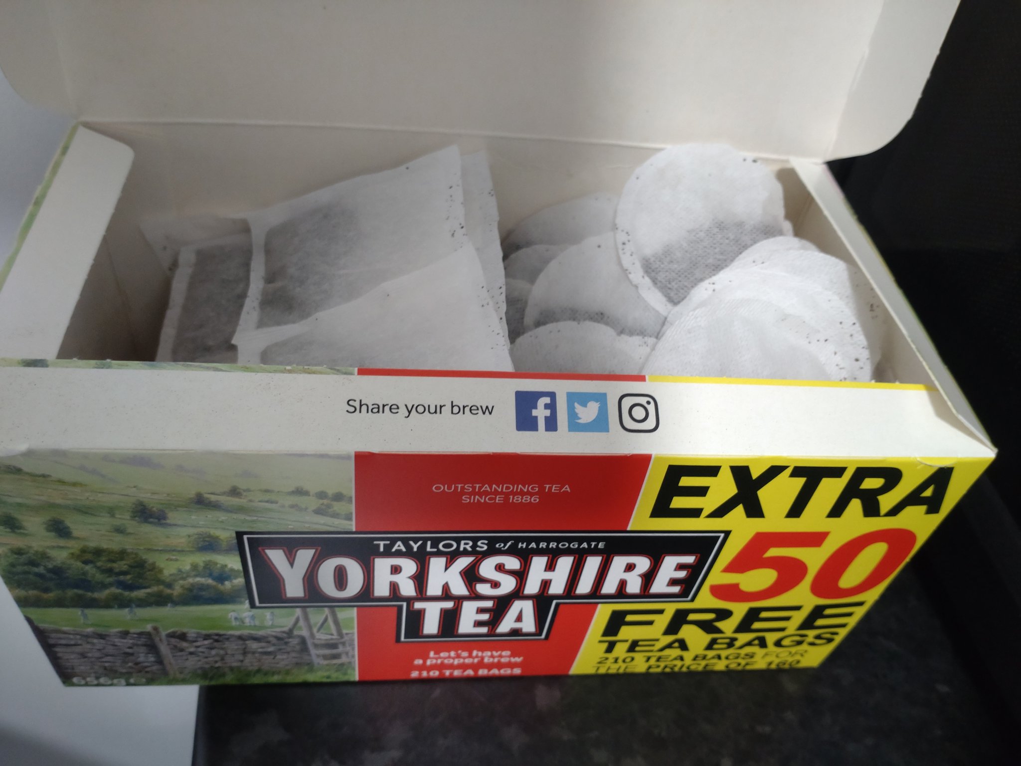 Yorkshire Tea Teabags 240 per pack