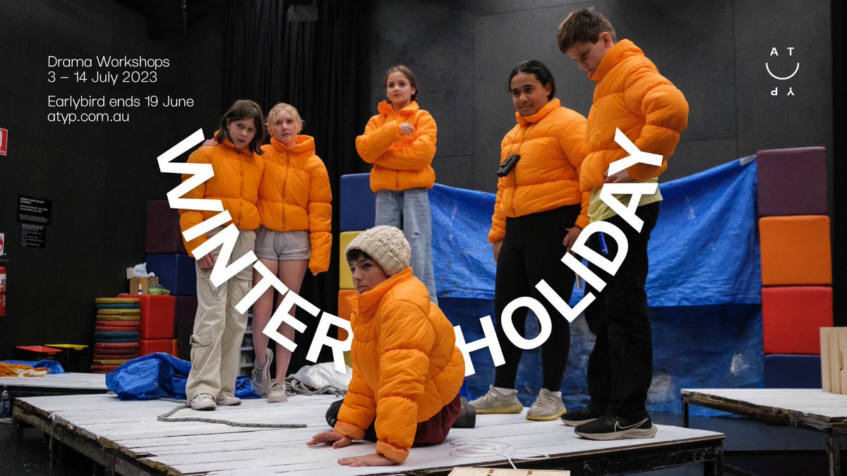 ATYP’s Winter School Holiday program is now on sale ❄️

Earlybird discounts end 19 June so book now to secure the best discount 🤑

📸 Clare Hawley

Book now: bit.ly/ATYP_HOLIDAYS