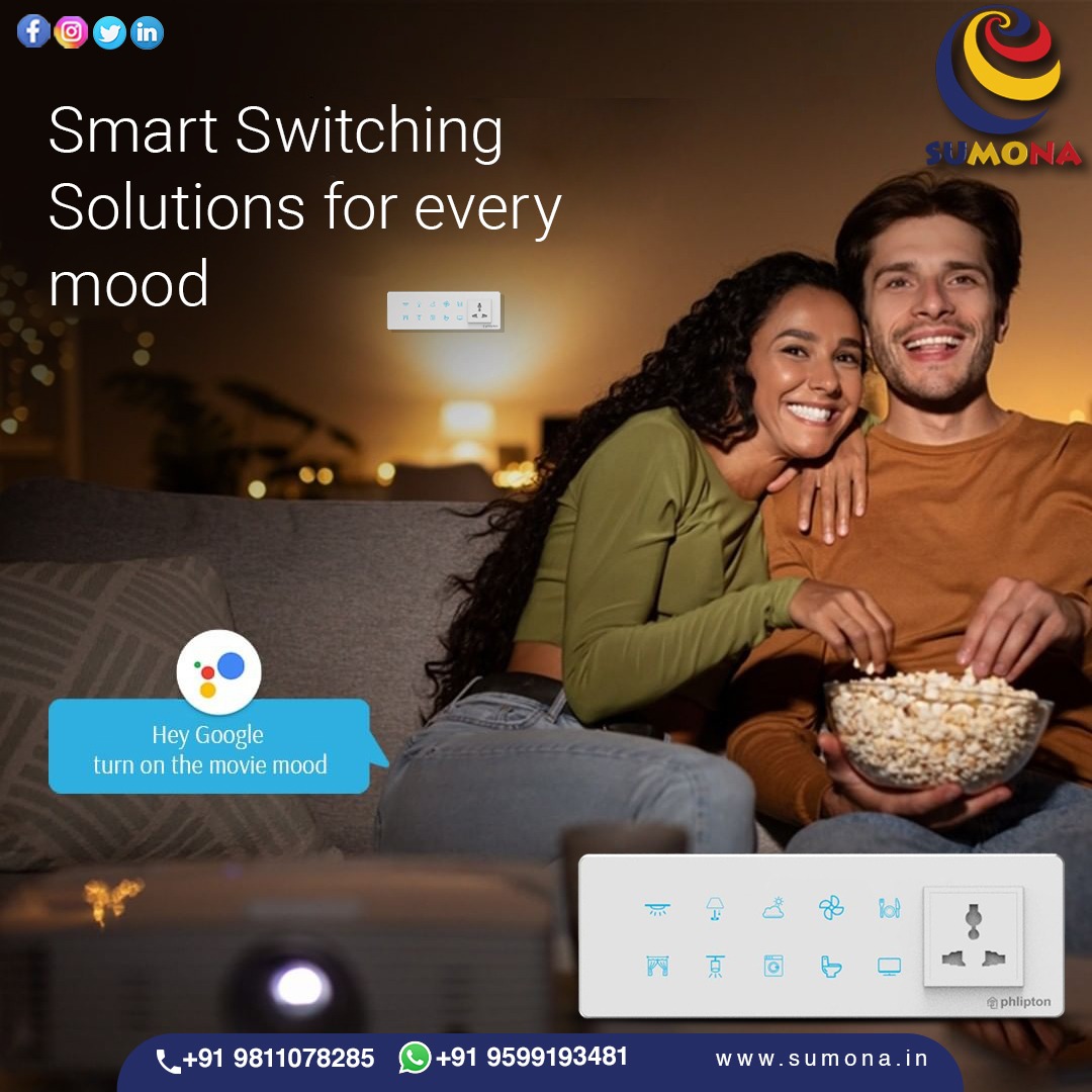Buy online smart switch lets you control your appliances wirelessly and set various automation features such as timers, schedules, and smart scenes.
#SmartScenes #HomeMate #homeautomation #smartswitches #TouchSwitch #Alexa #SmartPlug #UniversalSocket #technology #interdesign