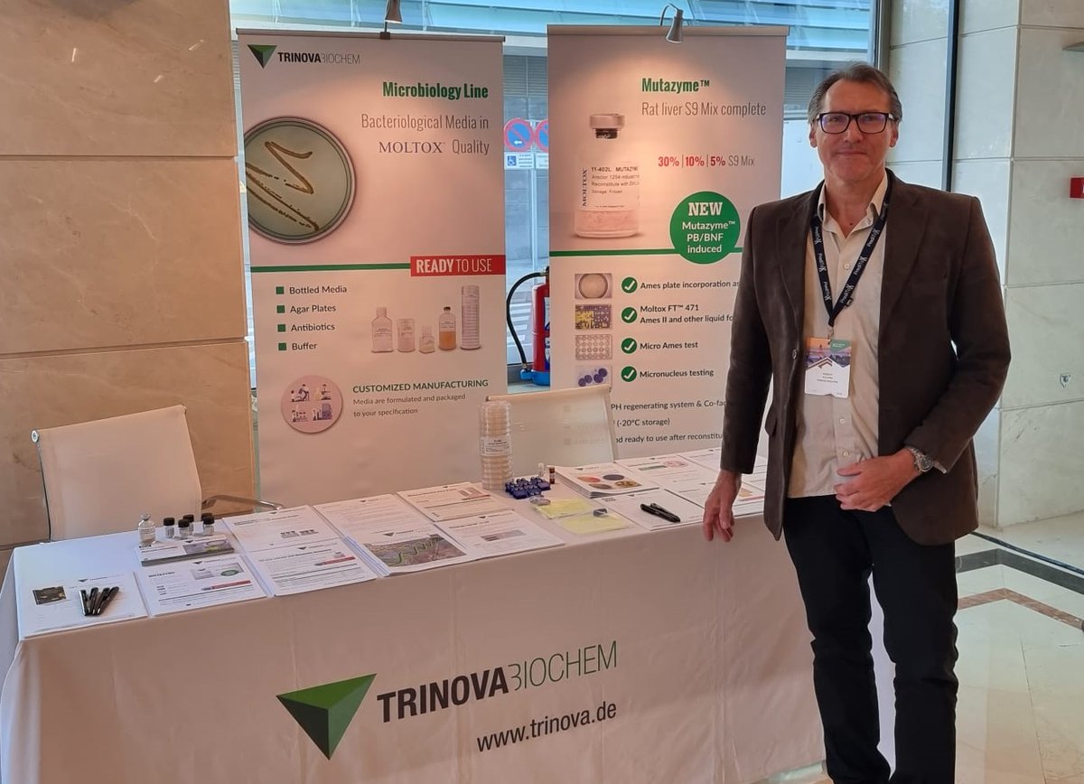 Wonderful to be back in person at this year's EEMGS / SEMA Meeting. Come by and discuss your lab's toxicology testing needs, MGA plates, top agars, ST and EC tester strains, frozen and lyoph. S9, MUTAZYME™ &amp; positive control chemicals ! #genetox #AmesTest bit.ly/3KXz7JC
