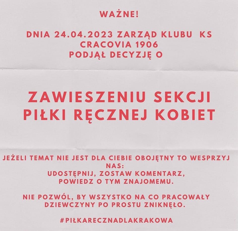 pantaupl's tweet photo. Co jako kibic/przyjaciel drużyny możesz zrobić?
Podpisz petycję!

https://t.co/BAT34ANTxV

Udostępnij dalej im więcej nas będzie tym większa szansa na przywrócenie sekcji!

#pilkarecznadlakrakowa https://t.co/aQT1mCi4Ei