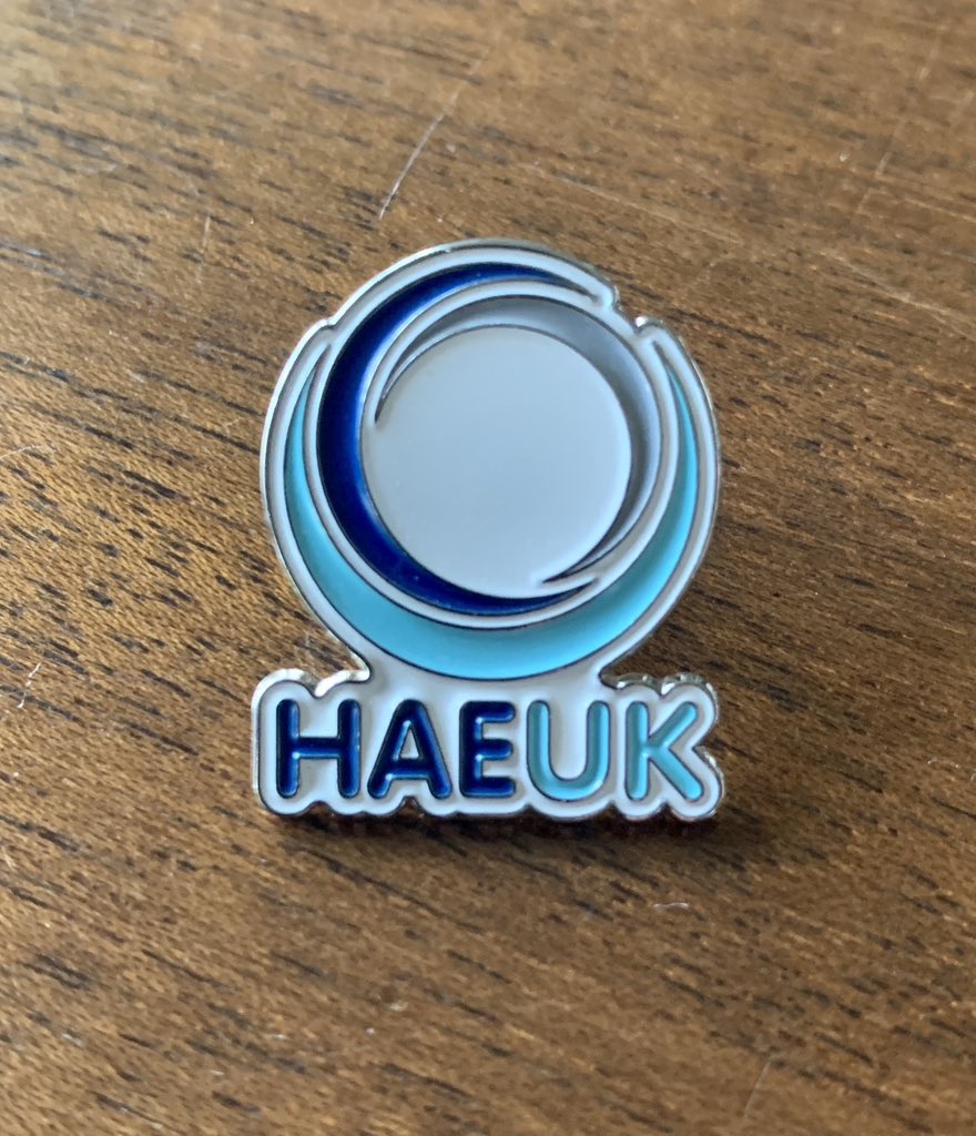 Today is HAE Day! <a href="/HAE_UK/">HAE UK</a> HAE is a rare genetic disease that is characterised by huge swelling of the tissues. These swellings can occur on any part of body and can be life threatening! Please visit haeuk.org for more info! If you have a badge please wear it today!
