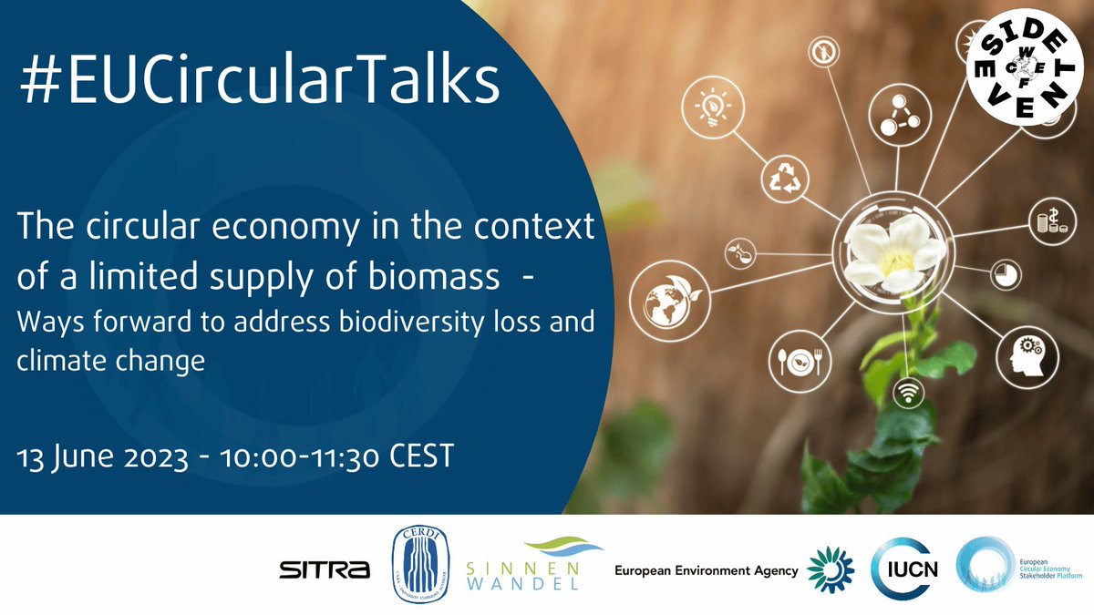 CEStakeholderEU's tweet image. Could switching to #biomass be the best way to implement a circular economy? 

Join us on 🗓 13 June at 10:00 CEST for this #EUCircularTalks to learn about the intersection btwn circular economy, bioeconomy, climate change and biodiversity. More info 👉 bit.ly/3pNULJd