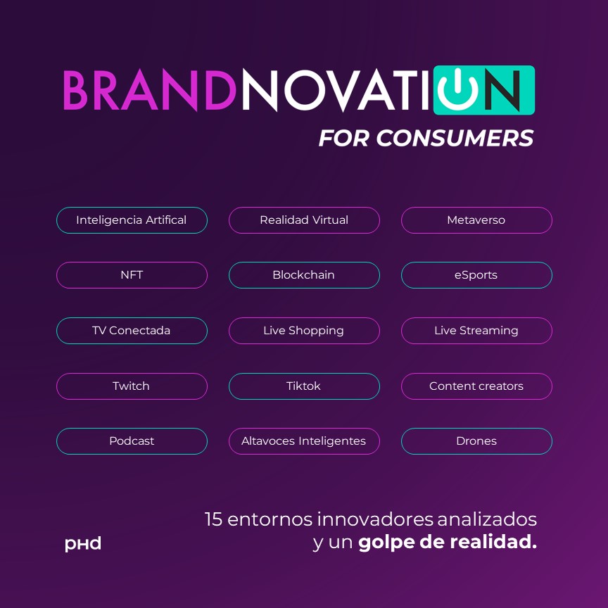 PHDSpain's tweet photo. ¿Aún no has descargado Brandnovation For Consumers? El estudio que te da las claves para entender si la velocidad a la que nos movemos los equipos de marketing es la misma a la se mueve el consumidor.

Descarga el estudio completo 👉
https://t.co/ns5NPWCI2f https://t.co/g1WJQ4o8mm