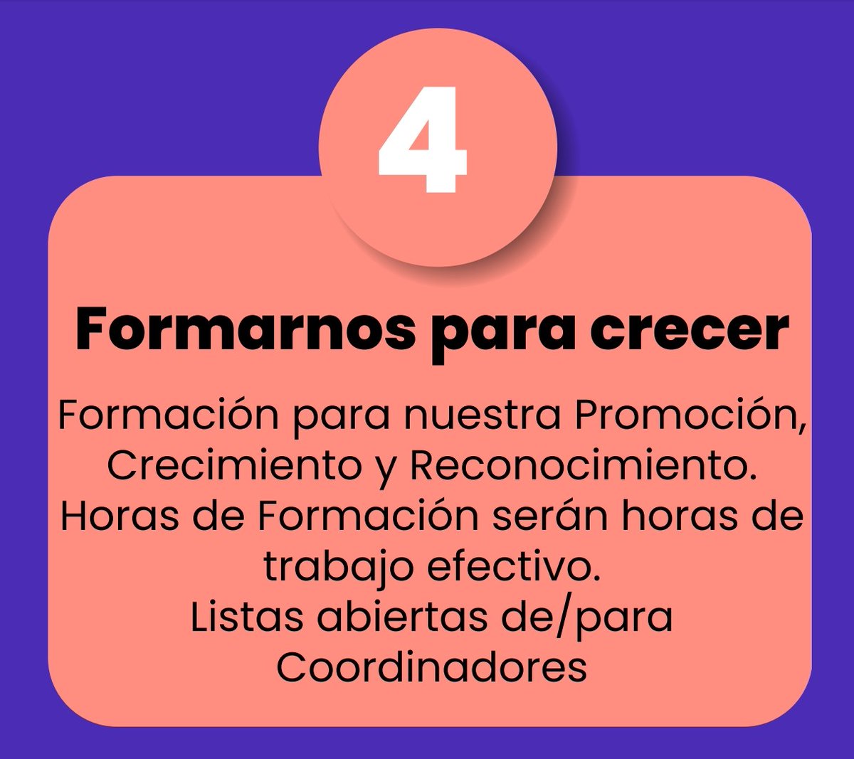 Sepal_Almeria's tweet photo. 📢 ELECCIONES SINDICALES EN @dipalme_almeria 📢

4️⃣ Formarnos para crecer ...

Consulta nuestro programa electoral en
👇🏻👇🏻👇🏻👇🏻👇🏻
https://t.co/aZNUHspsZL

En @Sepal_Almeria sabemos que invertir en conocimiento produce siempre mejores beneficios.

Trabajaremos #ParaTodos https://t.co/BoEmJpaEZd