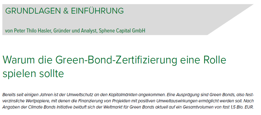 pthasler's tweet image. Danke, lieber Bond Guide, dass ich wieder einen Beitrag schreiben durfte. Diesmal geht es um Green-Bond-Zertifizierung

#greenbonds #bondguide 

bondguide.de