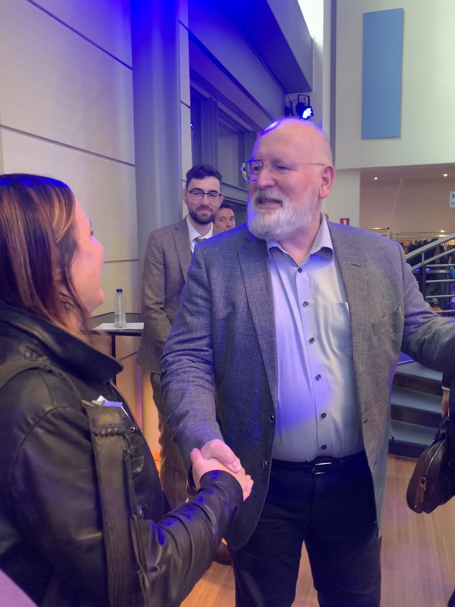 LGaddoni's tweet photo. @ColdirettiG National President @VeronicaBarbati and @_CEJA_ delegate Enrico Parisi met today the European Commission executive VP @TimmermansEU before the #CEJAsustainability Conference https://t.co/ctIiQtmy4s