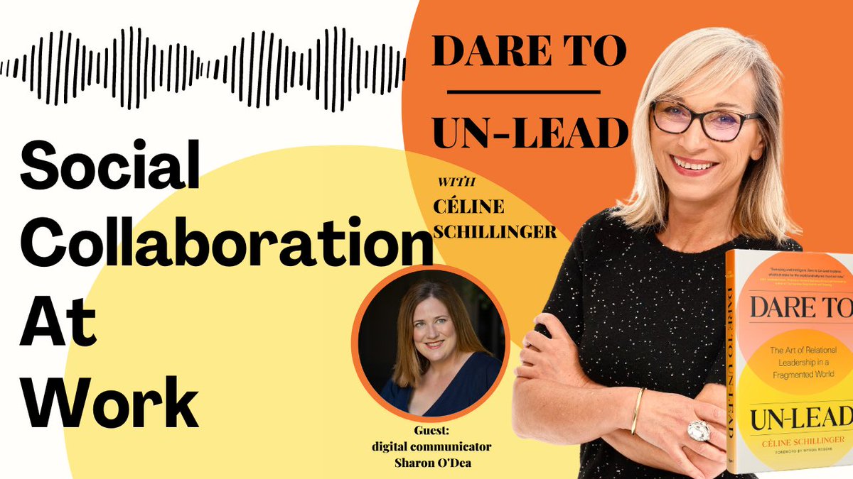 Yay 🥳 It’s live!
New podcast episode, with master communicator @sharonodea ✨🎉
weneedsocial.com/episode-8-soci…
#DareToUnLead #podcast 🎧🧡