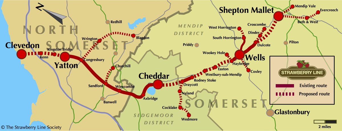The <a href="/StrawbLine/">The Strawberry Line</a> is a hugely ambitious and fantastic traffic free walking/wheeling/cycle route and today you can bring this one step closer to reality by voting for it here.  thepeoplesprojects.org.uk/projects/view/…